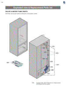 Valve & Water Tube Parts parts for Lg Refrigerator LF29S8330D from AppliancePartsPros.com