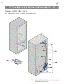 Valve & Water Tube Parts parts for Lg Refrigerator LF29S8330S from AppliancePartsPros.com