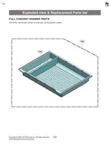 Full Convert Drawer Parts parts for Lg Refrigerator LF29S8365S from AppliancePartsPros.com