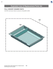 Full Convert Drawer Parts parts for Lg Refrigerator LF30H8210S from AppliancePartsPros.com