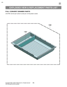Full Convert Drawer Parts parts for Lg Refrigerator LF30S8210S from AppliancePartsPros.com