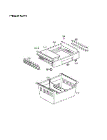Freezer Parts parts for Lg Refrigerator LFC24770ST/03 from AppliancePartsPros.com