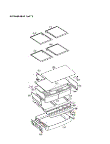 Refrigerator Parts parts for Lg Refrigerator LFC24770ST/03 from AppliancePartsPros.com
