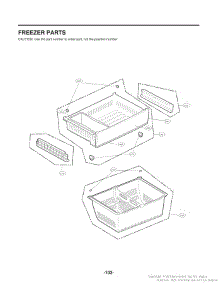 Freezer Parts parts for Lg Refrigerator LFCS27596S from AppliancePartsPros.com