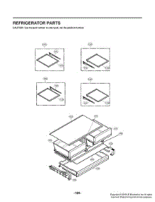 Refrigerator Parts parts for Lg Refrigerator LFCS27596S/01 from AppliancePartsPros.com
