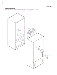 Section 5 parts for Lg Refrigerator LFD22786ST from AppliancePartsPros.com