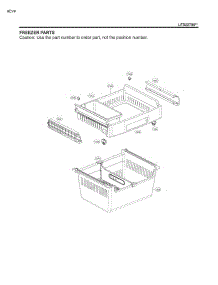 Section 2 parts for Lg Refrigerator LFD22786SW from AppliancePartsPros.com