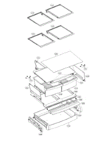 Refrigerator Parts parts for Lg Refrigerator LFDS22520S/01 from AppliancePartsPros.com