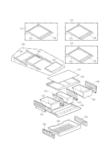 Refrigerator Parats parts for Lg Refrigerator LFX25978ST from AppliancePartsPros.com