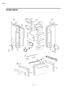 Door Parts parts for Lg Refrigerator LFX26978ST from AppliancePartsPros.com
