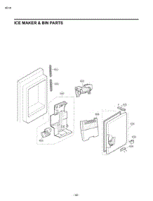 Ice Maker & Bin Parts parts for Lg Refrigerator LFX26978ST from AppliancePartsPros.com