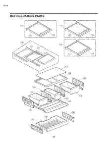 Refrigerators Parts parts for Lg Refrigerator LFX26978ST from AppliancePartsPros.com