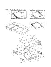 Refrigerator Partas parts for Lg Refrigerator LFX28968ST from AppliancePartsPros.com