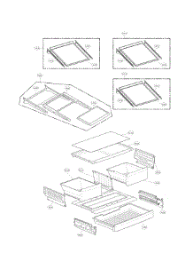 Refrigerator Parts parts for Lg Refrigerator LFX28968SW from AppliancePartsPros.com