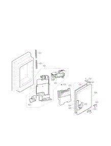 Ice Maker Parts parts for Lg Refrigerator LFX28968SW from AppliancePartsPros.com