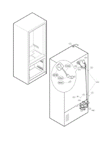 Valve & Water Tube Parts parts for Lg Refrigerator LFX31925SB/04 from AppliancePartsPros.com