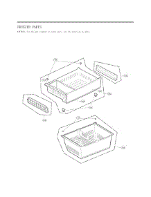 Freezer Parts parts for Lg Refrigerator LFXS26566S from AppliancePartsPros.com
