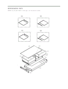 Refrigerator Parts parts for Lg Refrigerator LFXS26566S from AppliancePartsPros.com