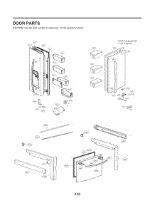 Door Parts parts for Lg Refrigerator LFXS26972S from AppliancePartsPros.com