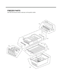 Freezer Parts parts for Lg Refrigerator LFXS30727S from AppliancePartsPros.com