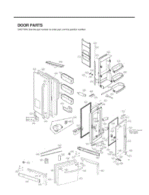 Section 4 parts for Lg Refrigerator LFXS30786S from AppliancePartsPros.com