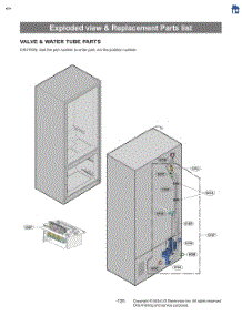 Exploded View & Replacement Parts List parts for Lg Refrigerator LH29S8565S from AppliancePartsPros.com