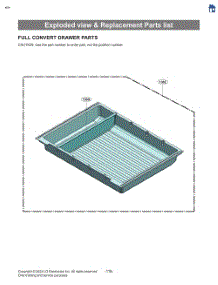 Full Convert Drawer Parts parts for Lg Refrigerator LH29S8565S from AppliancePartsPros.com