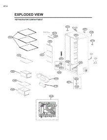Section 4 parts for Lg Refrigerator LHSXS2706S from AppliancePartsPros.com