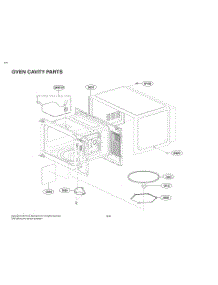 Section 2 parts for Lg Microwave LMC0975SB from AppliancePartsPros.com