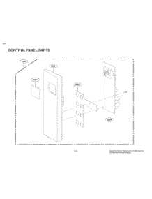 Door Parts parts for Lg Microwave LMC0975SW from AppliancePartsPros.com