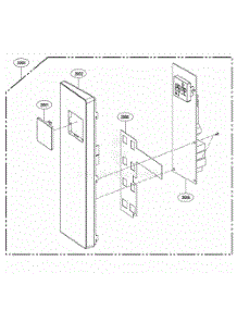 Control Panel Parts parts for Lg Microwave LMC1375SW from AppliancePartsPros.com