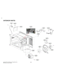 Oven Cavity Parts parts for Lg Microwave LMC1575SW from AppliancePartsPros.com