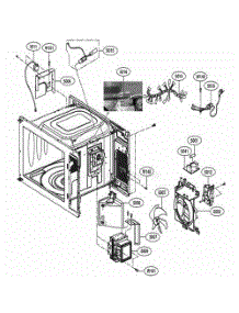 Interior Parts parts for Lg Microwave LMC2075SW from AppliancePartsPros.com