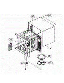 Oven Cavity Parts parts for Lg Microwave LMC2075SW from AppliancePartsPros.com