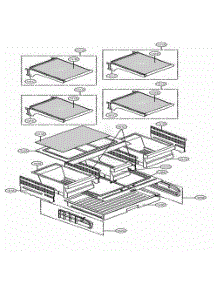 Refrigerator Parts parts for Lg Microwave LMC25785SW from AppliancePartsPros.com