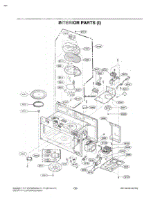 Interior Parts I parts for Lg Microwave LMHM2017SW from AppliancePartsPros.com