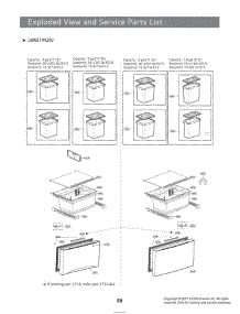 Section 4 parts for Lg Refrigerator LMNS14420V from AppliancePartsPros.com