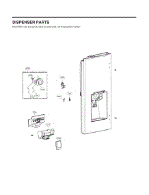 Section 5 parts for Lg Refrigerator LMRS28626S from AppliancePartsPros.com
