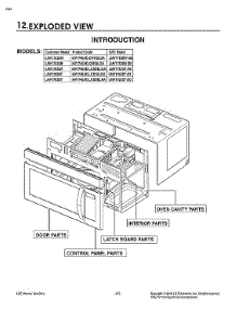 Introduction parts for Lg Microwave LMV1760ST from AppliancePartsPros.com