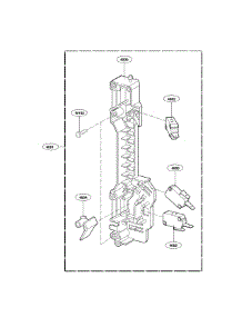 Latchboard Parts parts for Lg Microwave LMV1762SB from AppliancePartsPros.com