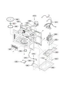 Interior 1 Parts parts for Lg Microwave LMV1762SW from AppliancePartsPros.com