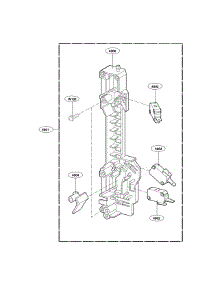 Latchboard Parts parts for Lg Microwave LMV1762SW from AppliancePartsPros.com