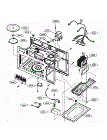 Interior Parts 1 parts for Lg Microwave LMV1763ST from AppliancePartsPros.com