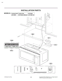 Section 5 parts for Lg Microwave LMV1765ST from AppliancePartsPros.com