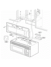 Installation Parts parts for Lg Microwave LMV1915NV from AppliancePartsPros.com