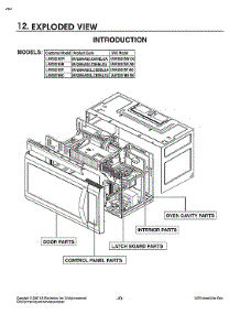 Introduction parts for Lg Microwave LMV2031SS from AppliancePartsPros.com