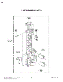 Latch Board Parts parts for Lg Microwave LMV2031SS from AppliancePartsPros.com