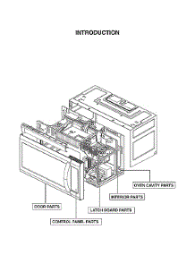 Introduction Parts parts for Lg Microwave LMVM2033BM/00 from AppliancePartsPros.com