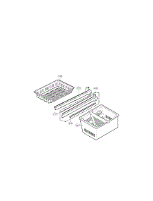 Freezer Parts parts for Lg Refrigerator LMX25964SS/00 from AppliancePartsPros.com