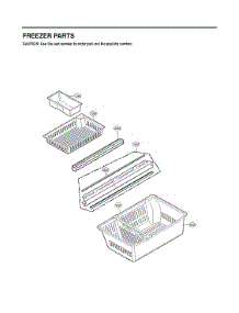 Freezer Parts parts for Lg Refrigerator LMX28987ST/01 from AppliancePartsPros.com